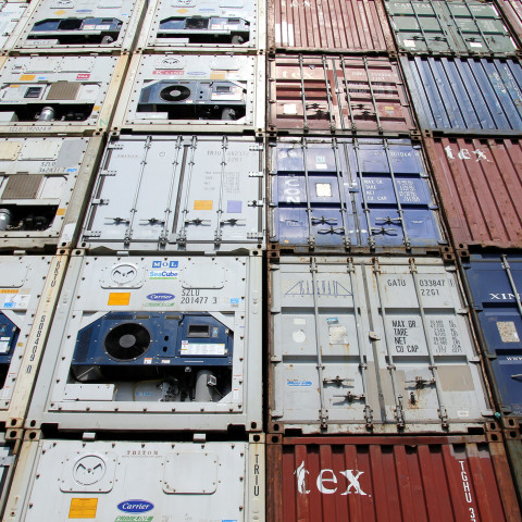 reefer containers in repair