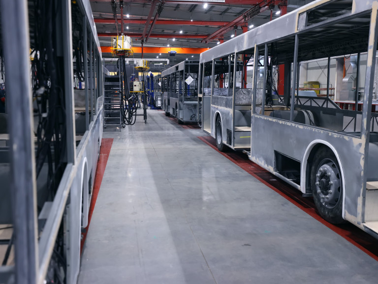 chassis and body assembly
